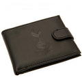 Black - Side - Tottenham Hotspur FC Crest Leather RFID Blocking Wallet