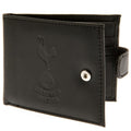 Black - Front - Tottenham Hotspur FC Crest Leather RFID Blocking Wallet