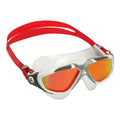 White-Silver-Red - Lifestyle - Aquasphere Unisex Adult Vista Mirrored Swimming Goggles