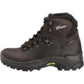 Brown - Lifestyle - Grisport Childrens-Kids Everest Waxy Leather Walking Boots