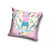 Front - Peppa Pig Pretty Flowers Filled Cushion