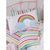 Front - Rapport Childrens/Kids Rainbow Fitted Sheet Set
