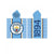 Front - Manchester City FC Logo Cotton Hooded Towel