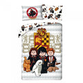 Front - Lego Harry Potter Cotton Duvet Cover Set