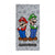 Front - Nintendo Mario & Luigi Cotton Beach Towel