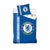 Front - Chelsea FC Reversible Cotton Crest Duvet Cover Set