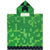 Front - Minecraft Childrens/Kids Creeper Hooded Poncho
