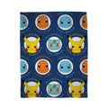 Front - Pokemon Gotta Rotary Fleece Blanket