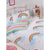 Front - Bedding & Beyond Childrens/Kids Rainbow Duvet Cover Set