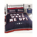 Front - Catherine Lansfield Don´t Wake Me Up Duvet Cover Set