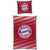 Front - FC Bayern Munich Cotton Crest Duvet Cover Set
