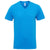Front - Gildan Mens Premium Cotton V Neck Short Sleeve T-Shirt