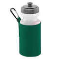 Front - Quadra Water Bottle And Fabric Sleeve Holder