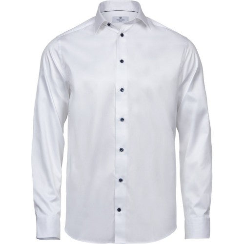 Front - Tee Jays Mens Luxury Comfort Fit Shirt