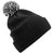 Front - Beechfield Snowstar Two Tone Recycled Beanie
