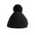 Front - Beechfield Unisex Adult Pom Pom Ribbed Knitted Beanie