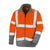 Front - SAFE-GUARD by Result Mens Hi-Vis Fleece Jacket