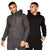 Front - Crosshatch Mens Traymax Oversized Hoodie (Pack of 2)