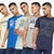 Front - Crosshatch Mens Sneepy T-Shirt (Pack of 5)