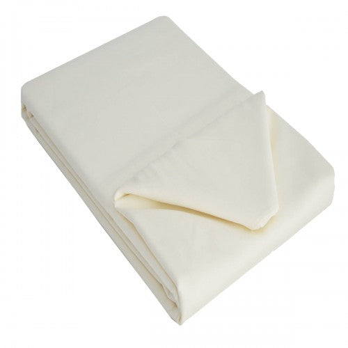 Front - Belledorm 100% Cotton Sateen Flat Sheet