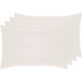Front - Belledorm Percale Housewife Pillowcase (Pack of 4)