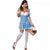 Front - Wizard Of Oz Womens/Ladies Secret Wishes Dorothy Costume