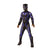 Front - Black Panther Childrens/Kids Deluxe Battlesuit Costume
