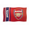 Front - Arsenal FC Wordmark Stripes Flag