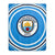 Front - Manchester City FC Fleece Pulse Blanket