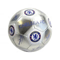 Silver-Royal Blue-White - Front - Chelsea FC Special Edition Signature Football