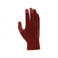 Front - Nike Mens Cinnabar Knitted Swoosh Gloves