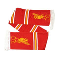 Front - Liverpool FC Knitted Jacquard Winter Scarf
