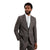 Front - Burton Mens Herringbone Slim Suit Jacket