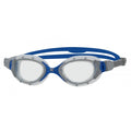 Grey-Blue - Front - Zoggs Unisex Adult Predator Flex Swimming Goggles