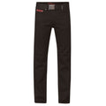 Front - D555 London Mens Mario Bedford Cord Trousers With Belt