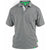 Front - D555 Mens Grant Chest Pocket Pique Polo Shirt