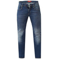Front - D555 Mens Ambrose Stretch Tapered Jeans