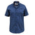 Front - D555 Mens Tristain Floral Short Sleeve Shirt