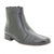 Front - Scimitar Mens Inside Zip Pleated Ankle Boots