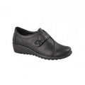 Front - Boulevard Womens/Ladies Leather Shoes