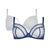 Front - Gorgeous Womens/Ladies Sheer Non-Padded Bra (Pack of 2)
