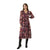 Front - Principles Womens/Ladies Abstract Shirred Waist Midi Dress