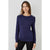 Front - Principles Womens/Ladies Buttons Crew Neck Jumper