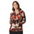 Front - Principles Womens/Ladies Geo Abstract V Neck Blouse
