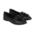 Front - Dorothy Perkins Womens/Ladies Lennie Tassel Wide Loafers