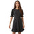 Front - Dorothy Perkins Womens/Ladies Spotted Ruffle Hem Petite Mini Dress