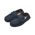 Front - Eastern Counties Leather Mens Fabric Lined Moccasins