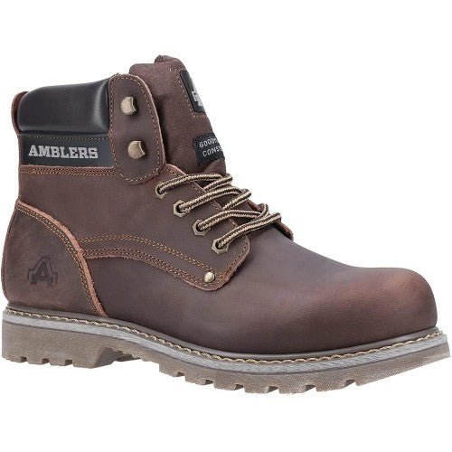 Front - Amblers Dorking Mens Casual Leather Boot / Mens Boots / Mens Boots