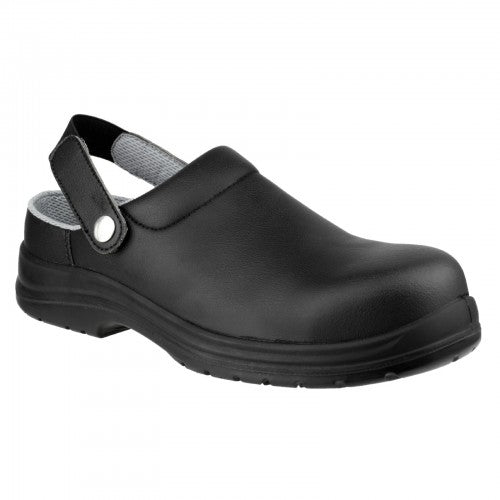 Front - Amblers FS514 Unisex Clog Style Safety Shoes
