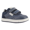 Front - Geox Boys Trottola Leather Trainers